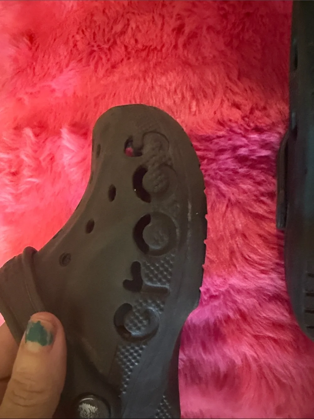CROCS Kids Classic Black Clog Sandals